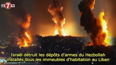 Photo of Israël détruit les dépôts d’armes du Hezbollah installés sous les immeubles d’habitation au Liban