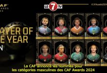 Photo of La CAF annonce les nommés pour les catégories masculines des CAF Awards 2024