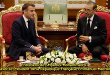 Photo of Entretiens de SM le Roi Mohammed VI avec le Président de la République Française Emmanuel Macron