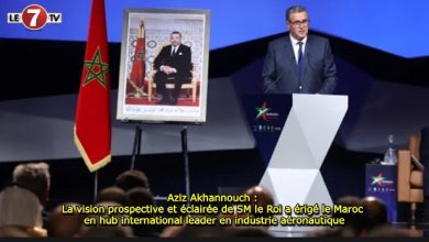 Photo of Aziz Akhannouch : La vision prospective et éclairée de SM le Roi a érigé le Maroc en hub international leader en industrie aéronautique