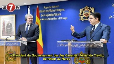 Photo of Le Président du Gouvernement des îles Canaries, Fernando Clavijo, de retour au Maroc