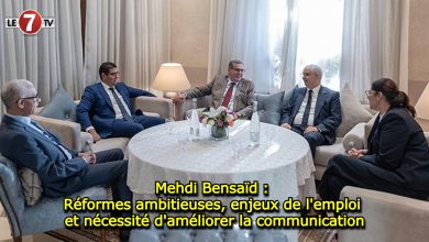 Photo of Mehdi Bensaïd : Réformes ambitieuses, enjeux de l’emploi et nécessité d’améliorer la communication