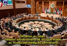 Photo of Situation au Liban: Session extraordinaire de la Ligue Arabe au niveau des délégués permanents