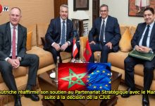 Photo of L’Autriche réaffirme son soutien au Partenariat Stratégique avec le Maroc suite à la décision de la CJUE