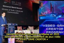 Photo of Lancement d’une formation certifiante en 2025 dans les métiers du développement de jeux vidéo « VIDEO GAME CREATOR »