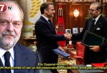 Photo of Éric Dupond-Moretti : SM Mohammed VI est un Roi visionnaire profondément aimé par son Peuple