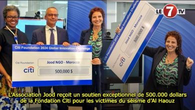 Photo of L’Association Jood reçoit un soutien exceptionnel de 500.000 dollars de la Fondation Citi pour les victimes du séisme d’Al Haouz