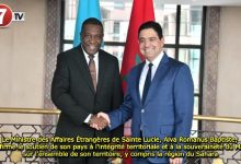 Photo of Le Ministre des Affaires Étrangères de Sainte Lucie, Alva Romanus Baptiste, réaffirme le soutien de son pays à l’intégrité territoriale et à la souveraineté du Maroc sur l’ensemble de son territoire, y compris la région du Sahara