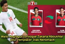 Photo of Walid Regragui convoque Zakaria Aboukhlal pour remplacer Ilias Akhomach