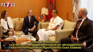 Photo of Christophe Lecourtier : La France est  engagée à contribuer au développement socio-économique de la région Dakhla-Oued Eddahab 