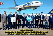 Photo of ONMT-Ryanair: Lancement à partir de janvier prochain de deux lignes aériennes directes reliant Dakhla à Madrid et Lanzarote