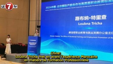 Photo of Chine: Loubna Tricha met en avant l’expérience Marocaine en matière de Formation Professionnelle