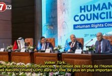 Photo of Volker Türk: Dans un monde en turbulences, le Conseil des Droits de l’Homme des Nations Unies (CDH) aura un rôle de plus en plus important 