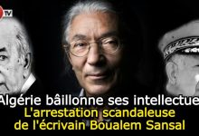 Photo of L’Algérie bâillonne ses intellectuels : L’arrestation scandaleuse de l’écrivain Boualem Sansal