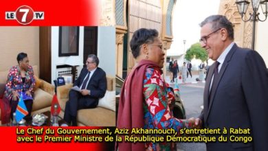 Photo of Le Chef du Gouvernement, Aziz Akhannouch, s’entretient à Rabat avec le Premier Ministre de la République Démocratique du Congo