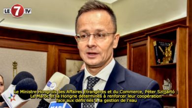 Photo of Le Ministre Hongrois des Affaires Étrangères et du Commerce, Péter Szijjártó : Le Maroc et la Hongrie déterminés à renforcer leur coopération face aux défis liés à la gestion de l’eau