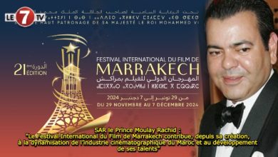 Photo of SAR le Prince Moulay Rachid : « Le Festival International du Film de Marrakech contribue, depuis sa création, à la dynamisation de l’industrie cinématographique du Maroc et au développement de ses talents »