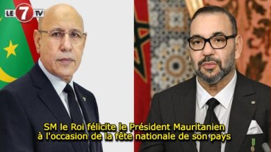 Photo of SM le Roi félicite le Président Mauritanien à l’occasion de la fête nationale de son pays