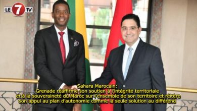 Photo of Sahara Marocain: Grenade réaffirme son soutien à l’intégrité territoriale et à la souveraineté du Maroc sur l’ensemble de son territoire et réitère son appui au plan d’autonomie comme la seule solution au différend 