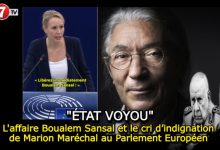 Photo of Le régime Algérien acculé : L’affaire Boualem Sansal et le cri d’indignation de Marion Maréchal au Parlement Européen 