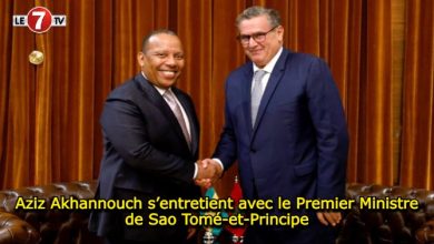 Photo of Aziz Akhannouch s’entretient avec le Premier Ministre de Sao Tomé-et-Principe