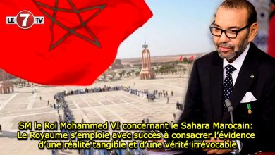 Photo of SM le Roi Mohammed VI concernant le Sahara Marocain: Le Royaume s’emploie avec succès à consacrer l’évidence d’une réalité tangible et d’une vérité irrévocable