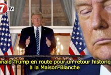 Photo of Donald Trump en route pour un retour historique à la Maison-Blanche 