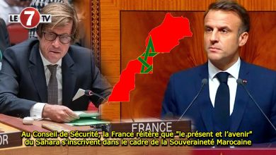 Photo of Au Conseil de Sécurité, la France réitère que « le présent et l’avenir » du Sahara s’inscrivent dans le cadre de la Souveraineté Marocaine