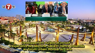 Photo of Développement durable et inclusif : L’expérience de Laâyoune-Sakia El Hamra présentée au Forum Urbain Mondial du Caire