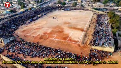 Photo of Incidents en Guinée : Au moins 56 morts dans des bousculades mortelles lors d’un match de football