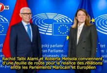 Photo of Rachid Talbi Alami et Roberta Metsola conviennent d’une feuille de route pour la relance des relations entre les Parlements Marocain et Européen