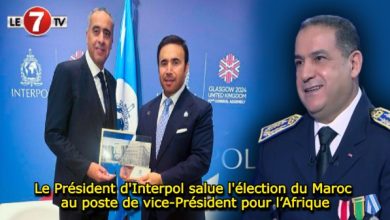 Photo of Le Président d’Interpol salue l’élection du Maroc au poste de vice-Président pour l’Afrique