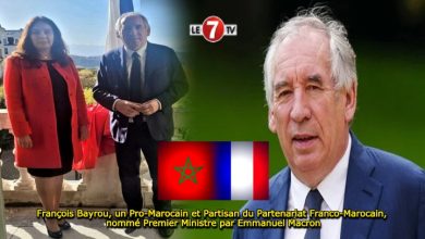 Photo of François Bayrou, un Pro-Marocain et Partisan du Partenariat Franco-Marocain, nommé Premier Ministre par Emmanuel Macron