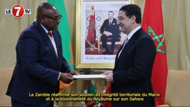 Photo of La Zambie réaffirme son soutien à l’intégrité territoriale du Maroc et à la souveraineté du Royaume sur son Sahara