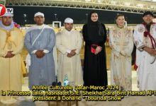 Photo of Année Culturelle Qatar-Maroc 2024 : SAR la Princesse Lalla Hasnaa et S.E. Sheikha Sara Bint Hamad Al-Thani président à Doha le “Tbourida Show”