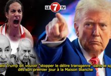 Photo of Donald Trump dit vouloir « stopper le délire transgenre » dans le sport, dès son premier jour à la Maison Blanche