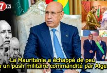 Photo of La Mauritanie a échappé de peu à un push militaire commandité par Alger