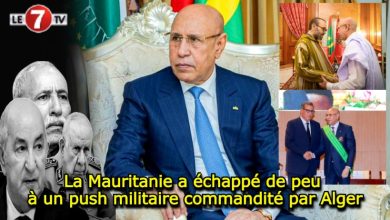 Photo of La Mauritanie a échappé de peu à un push militaire commandité par Alger