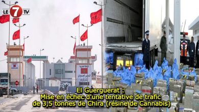 Photo of El Guerguerat : Mise en échec d’une tentative de trafic de 3,5 tonnes de Chira (résine de Cannabis)