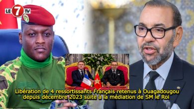 Photo of Libération de 4 ressortissants Français retenus à Ouagadougou depuis décembre 2023 suite à la médiation de SM le Roi 