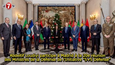 Photo of Abdeltif Loudiyi participe à Madrid à la 20e réunion des Ministres de la Défense de l’Initiative « 5+5 Défense »