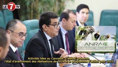 Photo of Activités liées au Cannabis: L’ANRAC présente l’état d’avancement des réalisations de 2024 et le programme d’action pour 2025