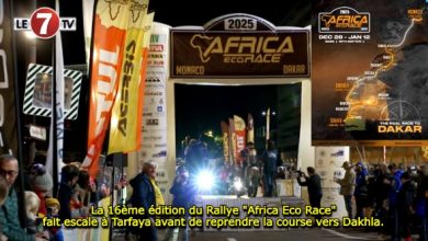 Photo of La 16ème édition du Rallye « Africa Eco Race » fait escale à Tarfaya avant de reprendre la course vers Dakhla.