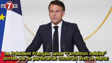 Photo of Le Président Français salue “l’ambition inédite” portée par le partenariat construit avec le Maroc