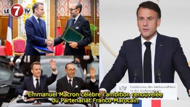 Photo of Emmanuel Macron célèbre l’ambition renouvelée du Partenariat Franco-Marocain