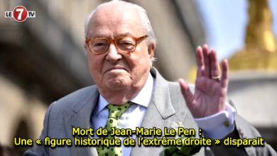 Photo of Mort de Jean-Marie Le Pen : Une « figure historique de l’extrême droite » disparait