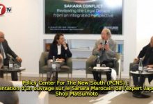 Photo of Policy Center For The New South (PCNS) : Présentation d’un ouvrage sur le Sahara Marocain de l’expert Japonais Shoji Matsumoto