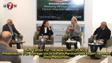 Photo of Policy Center For The New South (PCNS) : Présentation d’un ouvrage sur le Sahara Marocain de l’expert Japonais Shoji Matsumoto