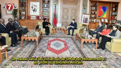 Photo of Le Malawi salue les initiatives de SM le Roi Mohammed VI au profit du continent Africain 