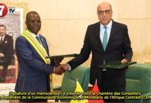 Photo of Signature d’un mémorandum d’entente entre la Chambre des Conseillers et le Parlement de la Communauté Économique et Monétaire de l’Afrique Centrale (CEMAC)